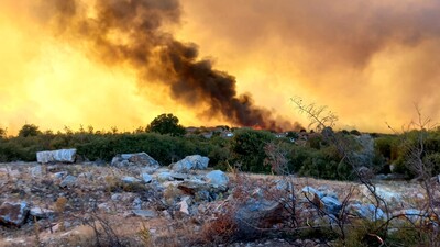 Kütahya ve Manisa'da orman yangını çıktı!