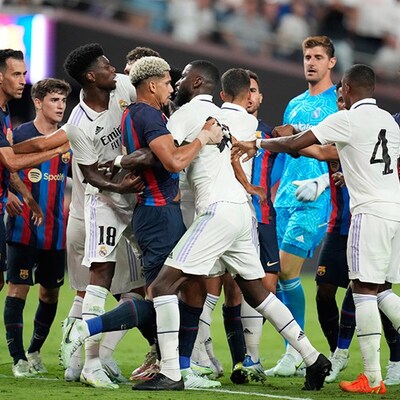 El Clasico'da ortalık karıştı!