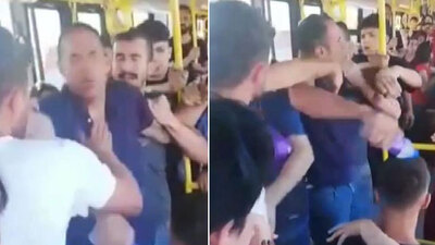 Otobüste fotoğraf dayağı!