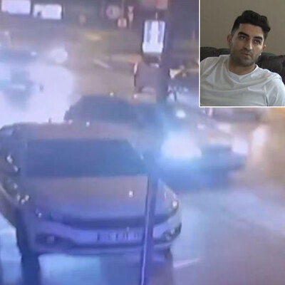 Sadece korna çaldı! Darp edip bıçakladılar!