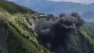 Gürcistan'da polis helikopteri düştü: 8 ölü