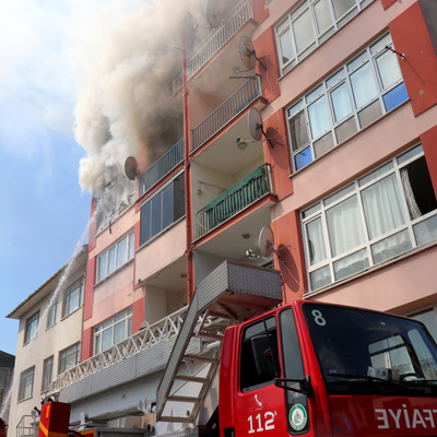 Edirne'de çıkan yangında felaketin eşiğinden dönüldü!