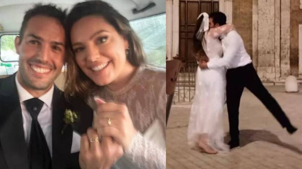 5. nişanlısıyla evlendi!