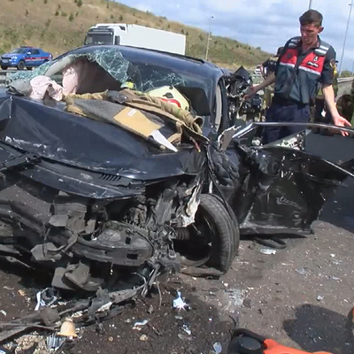Kuzey Marmara'da zincirleme kaza! 11 kişi yaralandı