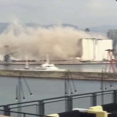 Endişelendiren görüntü! Lübnan'da yine dumanlar yükseldi