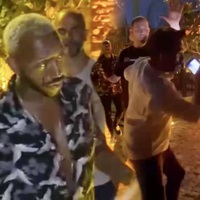 Fernandes olay çıkardı: Muhabire saldırdı!