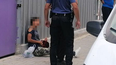 Yabancı uyruklu kadın dehşeti yaşadı! Tanımadığı kişi bıçakladı!