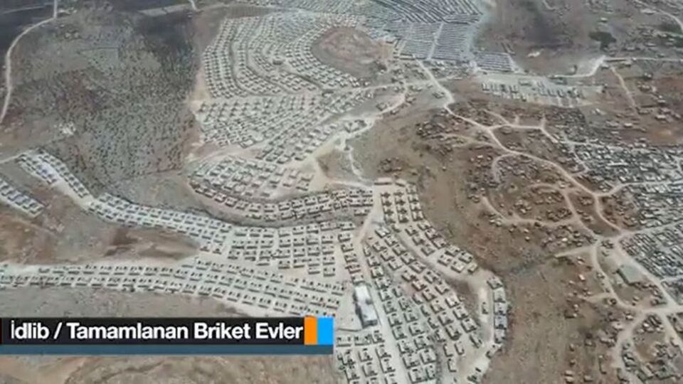 Bakan Soylu: İdlib'de 62 bin 145 briket ev tamamlandı