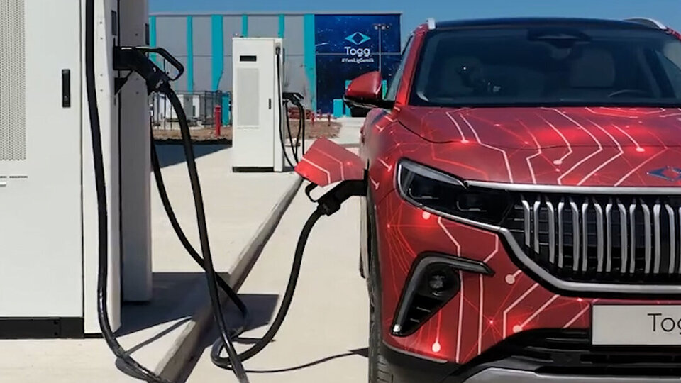 Togg şarj cihazının testine başladı!