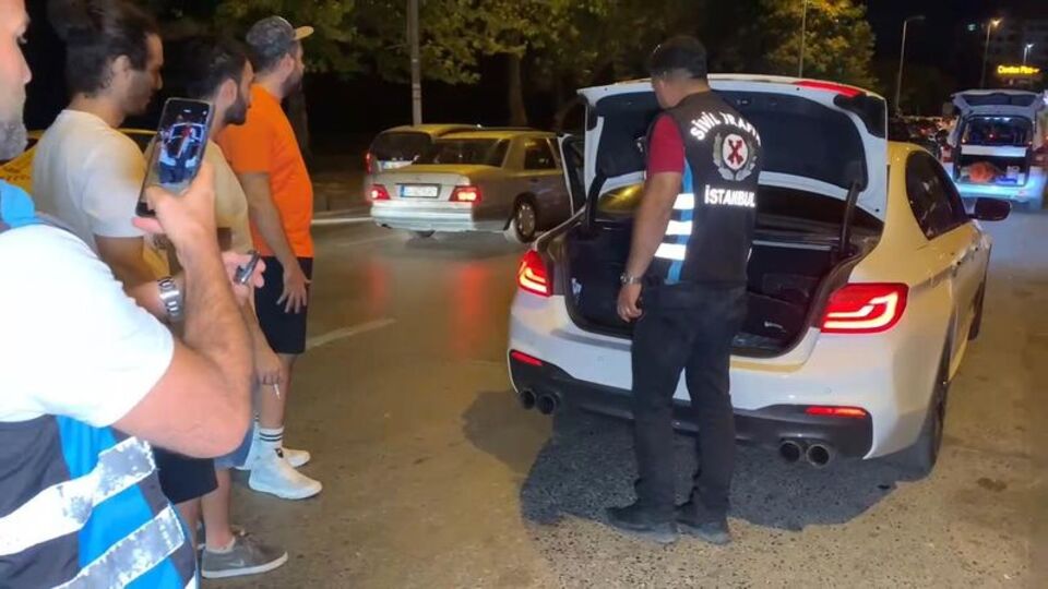 İstanbul'da sürücülere ceza yağdı