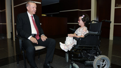 Cumhurbaşkanı Erdoğan'dan anlamlı buluşma