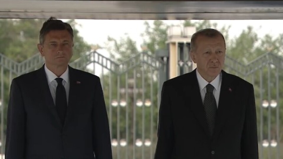 Slovenya Cumhurbaşkanı Ankara'da