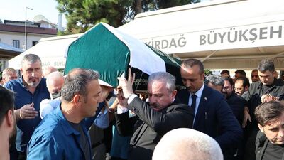 Şentop'un dayısı toprağa verildi