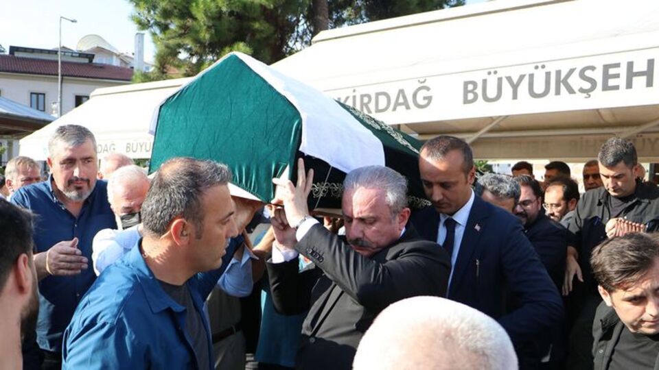 Şentop'un dayısı toprağa verildi