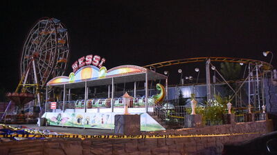 Lunaparkta tren raydan çıktı: 1 ölü, 3 yaralı