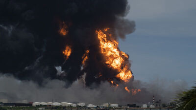 Küba'daki yangın kontrol altına alındı