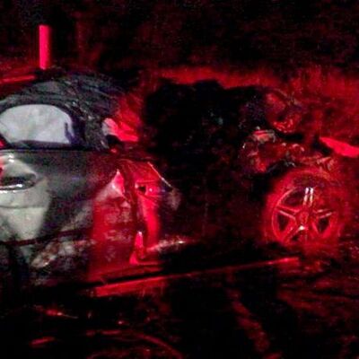 Gümüşhane'de feci kaza: 1 ölü, 3 yaralı