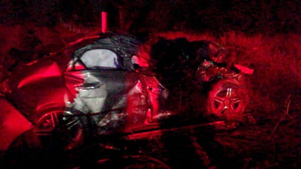 Gümüşhane'de feci kaza: 1 ölü, 3 yaralı