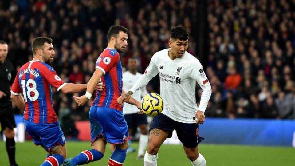 Liverpool Crystal Palace'a karşı!