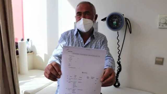 138 defa korkudan test yaptırdı! Sonuncusu pozitif çıktı