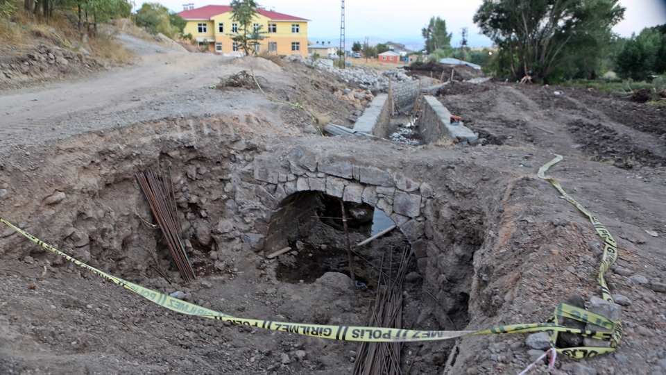 Dere ıslahı çalışmasında ortaya çıktı! Korumaya alındı