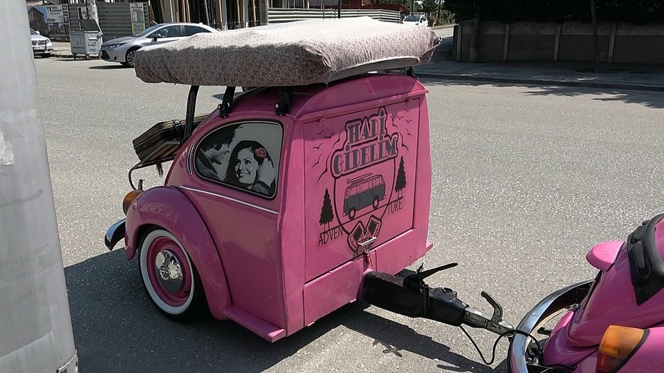 'Bir buçuk' vosvostan yapıldı... İlgi odağı oldu