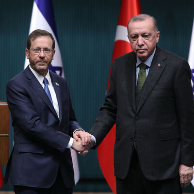 Cumhurbaşkanı Erdoğan Herzog ile görüştü