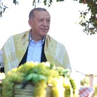 Cumhurbaşkanı Erdoğan üzüm hasadı yaptı