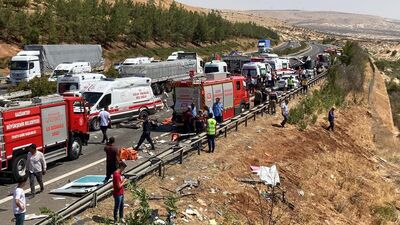 Gaziantep'te katliam gibi kaza: 15 kişi can verdi
