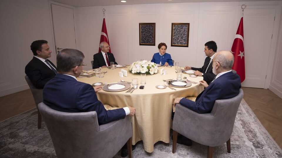 6 muhalefet liderinden "ortak aday" mesajı
