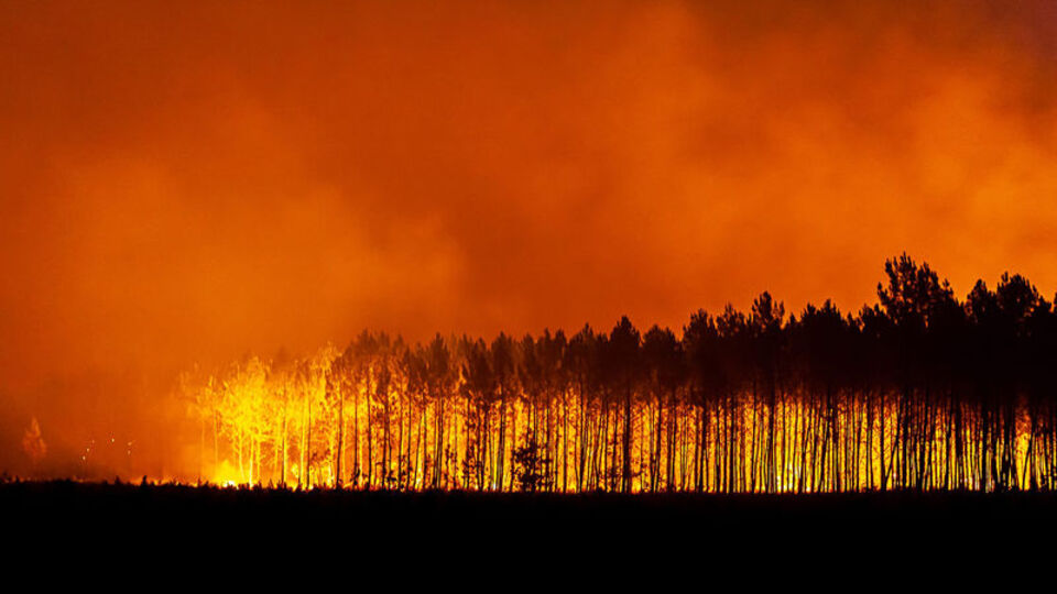 Fransa'daki yangınlardan biri 45 gün sonra söndürüldü