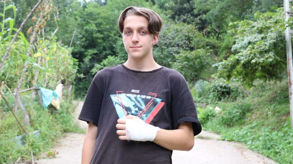 Taş düştü sandı! Röntgende ortaya çıktı