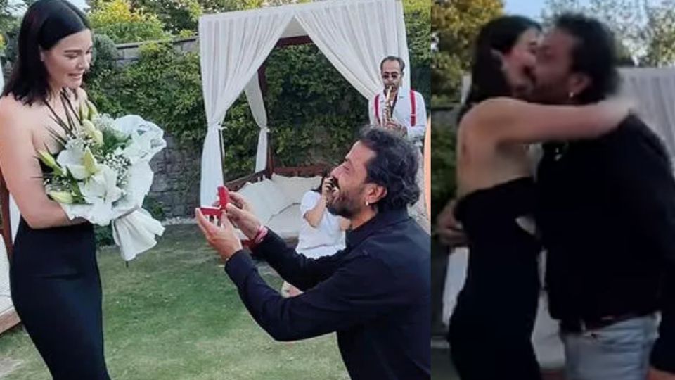 Sürpriz evlilik teklifi!