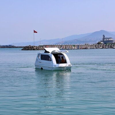 Karada karavan, suda yat... Amasyalı kardeşler tasarladı