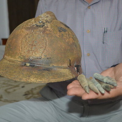 'Büyük Taarruz' alanında bulundu... 100 yıllık!