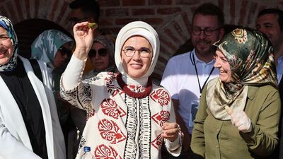 Emine Erdoğan Tokat mutfağını gezdi