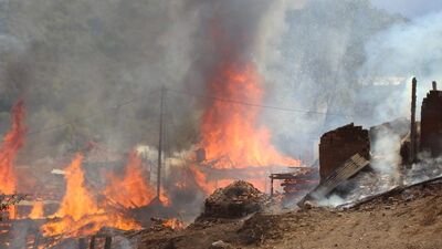 Kastamonu'da yangın