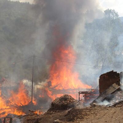 Kastamonu'da yangın