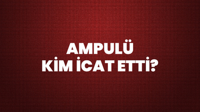 Ampulü Kim İcat Etti?