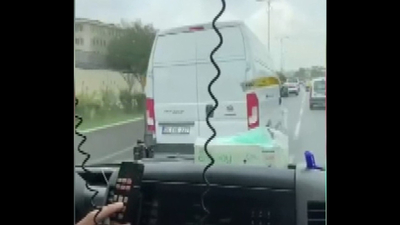 Ambulansa yol vermeyen sürücüye ceza!