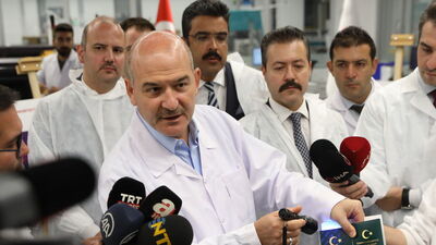 Bakan Soylu, yerli pasaport üretimini başlattı