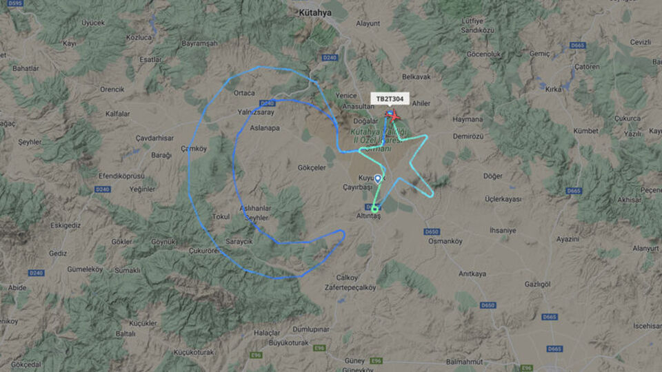 Bayraktar'dan Kütahya'da Ay-Yıldız