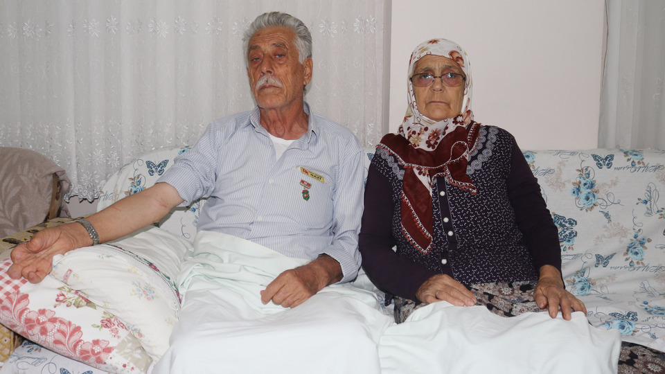 Antalya'da Kıbrıs gazisi ve eşine darp iddiası!