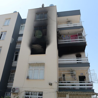 Evini ateşe verip içeride bekledi! İfadesi ortaya çıktı