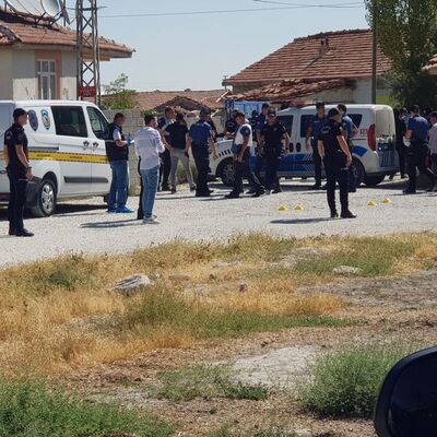 'Saman' tartışmasında kurşun yağdırıp, polisle çatıştı!