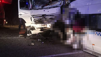 Sivas'ta korkunç kaza! Ölü ve yaralılar var