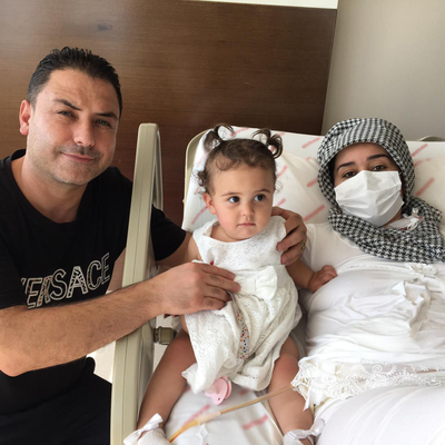 Kızı ve eşinin doğum gününde yeniden doğdu