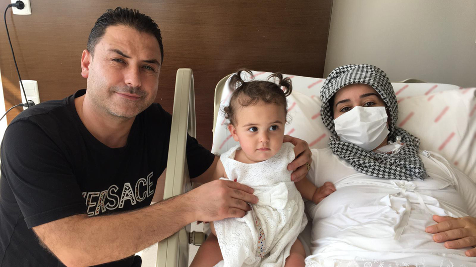 Kızı ve eşinin doğum gününde yeniden doğdu