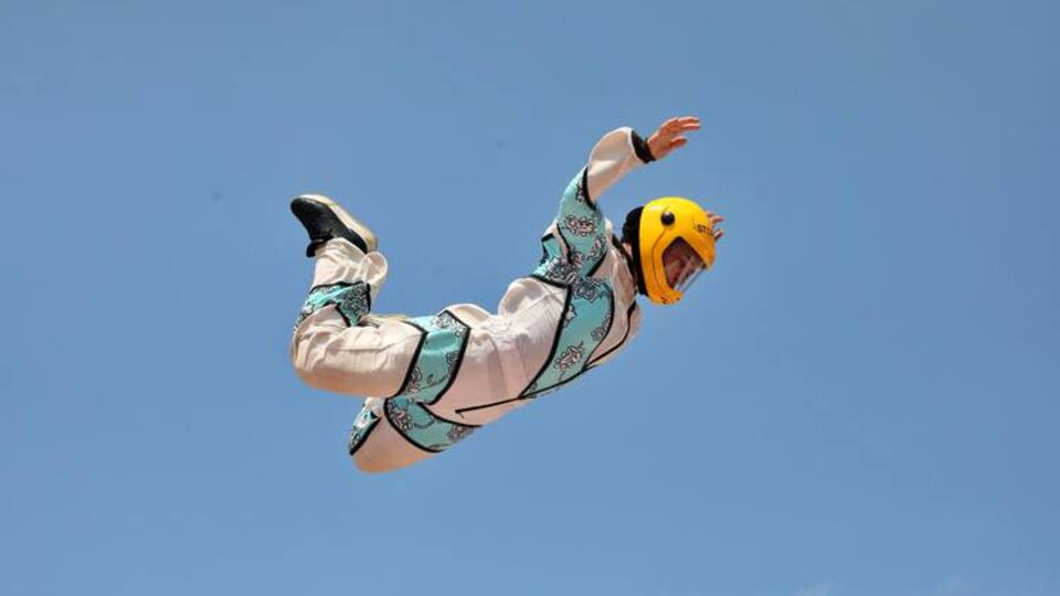 Serbest uçuş heyecanı