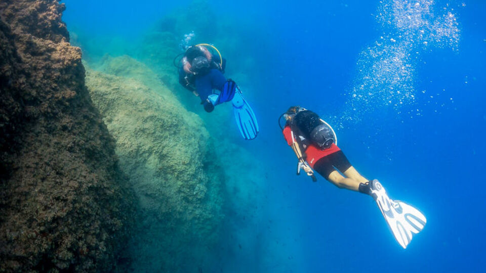Derin dalış tutkunlarının Mersin'deki adresi